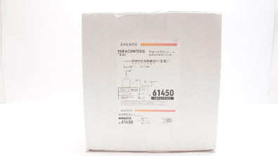Avanos 61450 Paracentesis Tray Caldwell Ndle/Cannula 15ga x 3.25In (x)-Case of 4